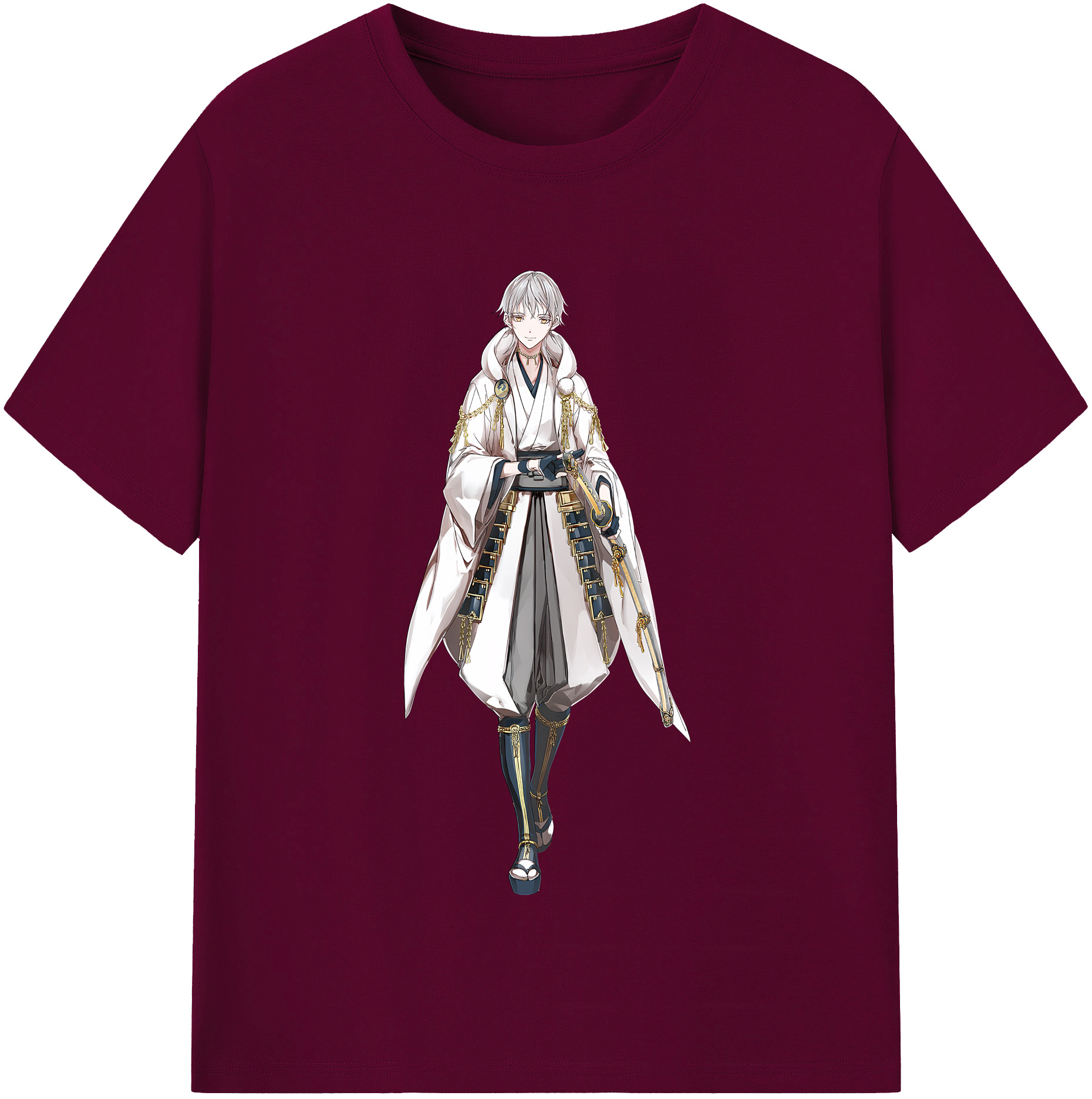 （画像用） 刀剣乱舞 Touken Ranbu レディースカジュアルプリントTシャツ（綿100％）